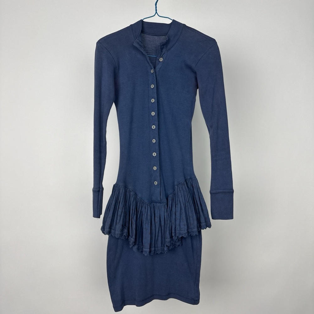 Betsey Johnson Punk Label Long Sleeve Dress